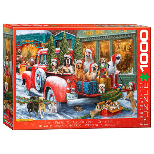 Eurographics Puppy Presents Jigsaw Puzzle 1000 Pieces (EUR65993)
