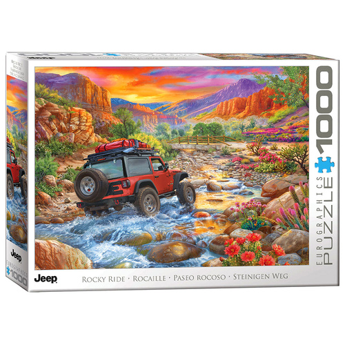 Eurographics Jeep Rocky Ride Jigsaw Puzzle 1000 Pieces (EUR65998)