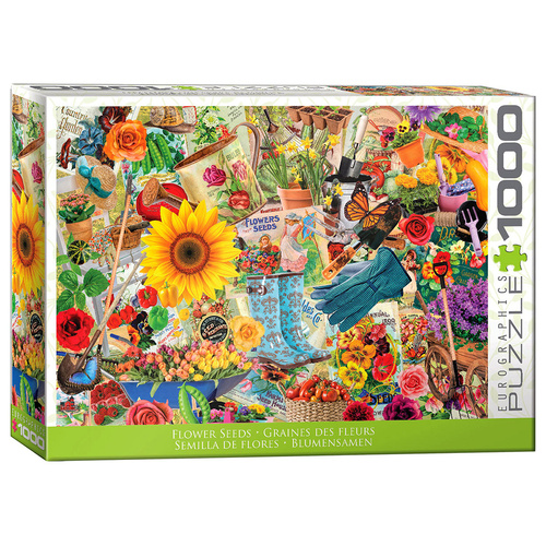 Eurographics Flower Seeds Jigsaw Puzzle 1000 Pieces (EUR66010)
