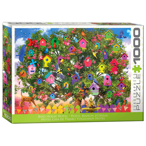 Eurographics Bird House Hotel Jigsaw Puzzle 1000 Pieces (EUR66011)