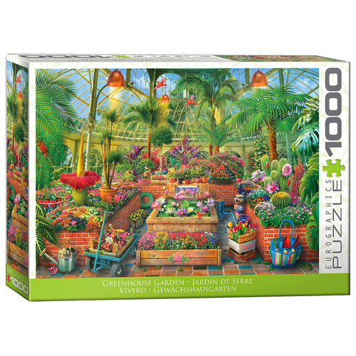 Eurographics Greenhouse Garden Jigsaw Puzzle 1000 Pieces (EUR66014)