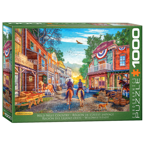 Eurographics Wild West Country Jigsaw Puzzle 1000 Pieces (EUR66028)