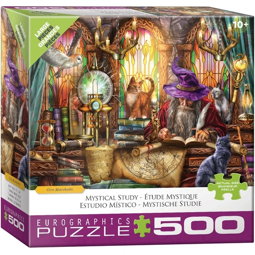 Eurographics Mystical Study Jigsaw Puzzle Large 500 Pieces