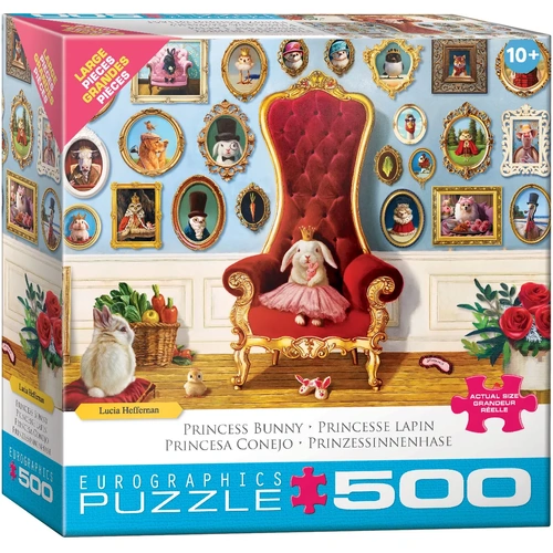 Eurographics Princess Bunny Jigsaw Puzzle Large 500 Pieces