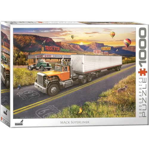 Eurographics Mack Superliner Jigsaw Puzzle 1000 Pieces