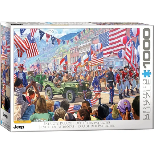 Eurographics Jeep Patriot Parade Jigsaw Puzzle 1000 Pieces