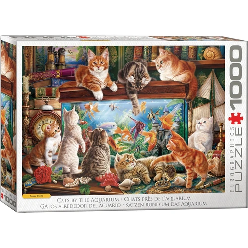 Eurographics Cats by Aquarium Jigsaw Puzzle 1000 Pieces