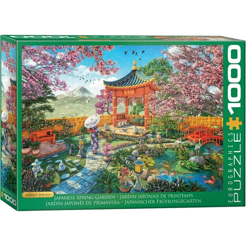 Eurographics Japanese Spring Garden Jigsaw Puzzle 1000 Pieces