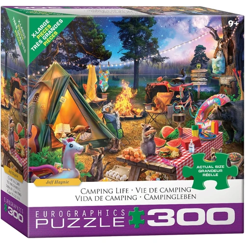 Eurographics Camping Life Jigsaw Puzzle XL 300 Pieces
