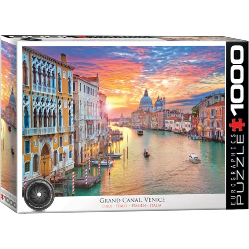 Eurographics Grand Canal Venice Jigsaw Puzzle 1000 Pieces