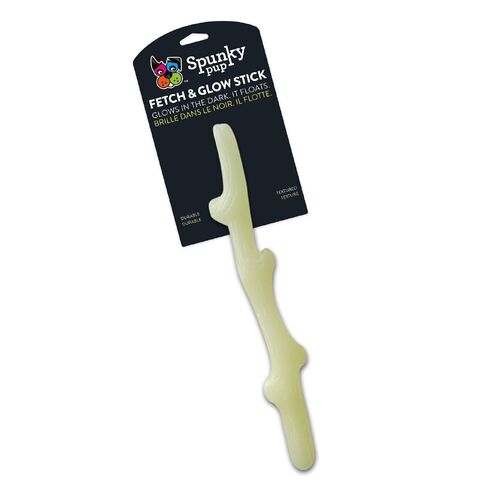 Spunky Pup Glow Dog Toy Stick 30cm 