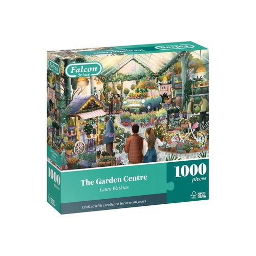 Falcon De Luxe Garden Centre Jigsaw Puzzle 1000 Pieces