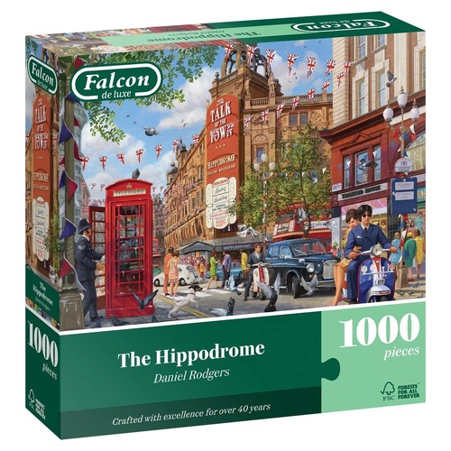 Falcon De Luxe The Hippodrome Jigsaw Puzzle 1000 Pieces