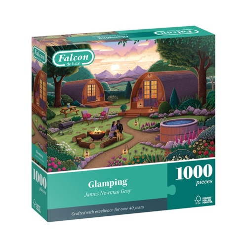 Falcon De Luxe Glamping Jigsaw Puzzle 1000 Pieces