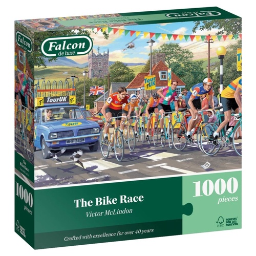 Falcon De Luxe The Bicycle Race Jigsaw Puzzle 1000 Pieces