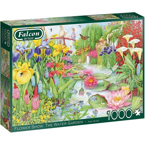 Falcon De Luxe Flower Show The Water Garden Jigsaw Puzzle 1000pcs (FAL11282)