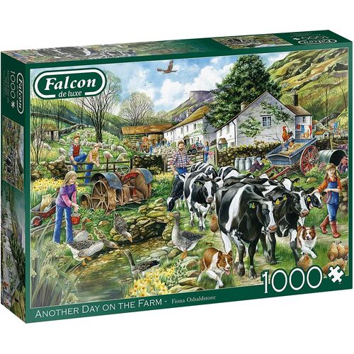 Falcon De Luxe Another Day on the Farm Jigsaw Puzzle 1000 Pieces (FAL11283)