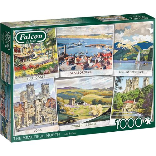 Falcon De Luxe The Beautiful North Jigsaw Puzzle 1000 Pieces (FAL11303)