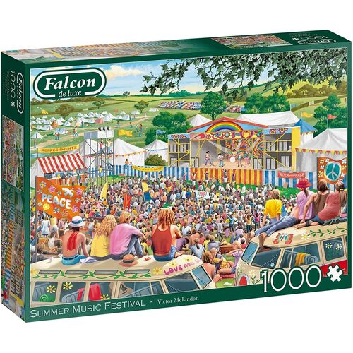 Falcon De Luxe Summer Music Festival Jigsaw Puzzle 1000 Pieces (FAL11304)