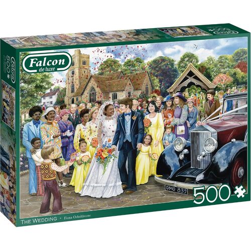 Falcon De Luxe The Wedding Jigsaw Puzzle 500 Pieces (FAL11366)