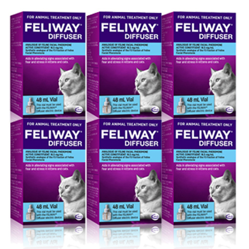 Feliway 48mL Diffuser Refill 6 Pack