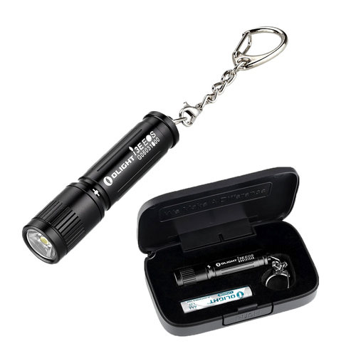 Olight i3E Black LED Torch w/ Gift Box (FOL-i3E-GIFT)