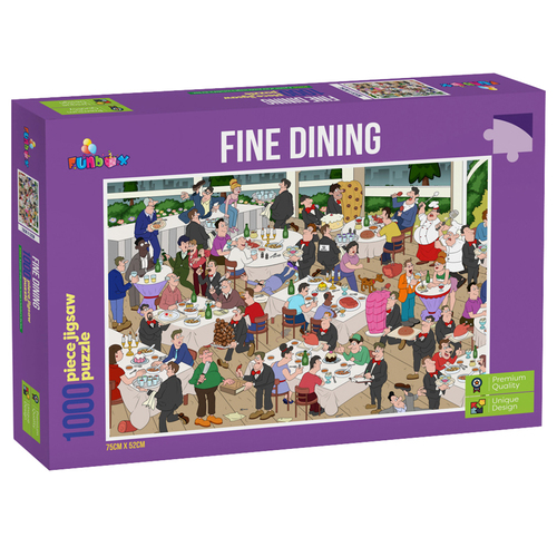 Fine Dining Jigsaw Puzzles 1000 Pieces (FUN102694)