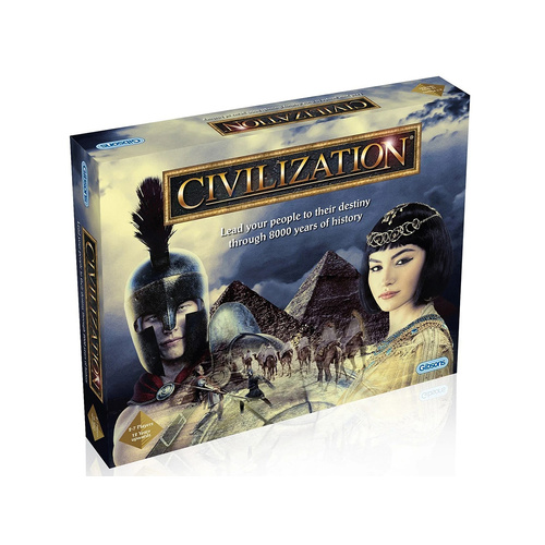 Gibsons Civilization Family Game 2-7 Players Ages 12+ (GIB009842)