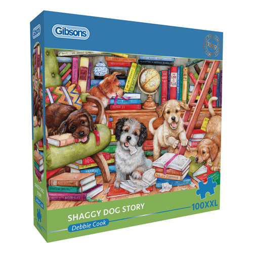 Gibsons Shaggy Dog Story by Debbie Cook Jigsaw Puzzle XXL 100 Pieces