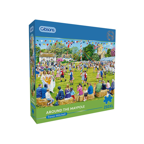 Gibsons Around the Maypole Jigsaw Puzzle XL 250 Pieces (GIB027310)