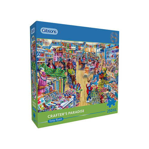 Gibsons Crafters Paradise Jigsaw Puzzle XL 250 Pieces (GIB027334)