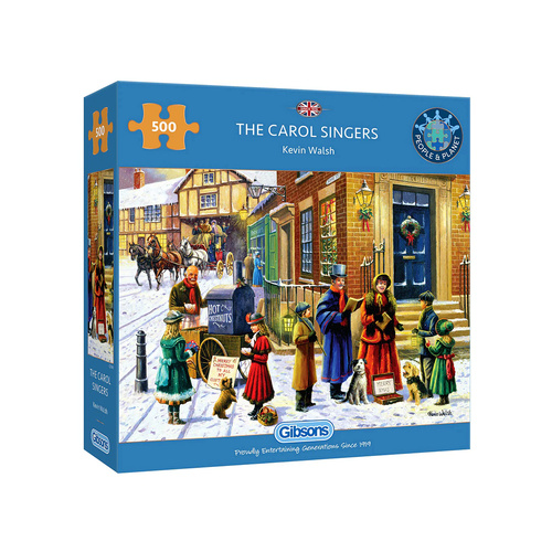 Gibsons The Carol Singers Jigsaw Puzzle 500 Pieces (GIB031430)
