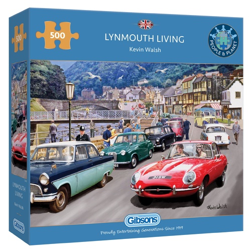 Gibsons Lynmouth Living Jigsaw Puzzle 500 Pieces