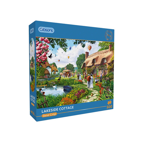 Gibsons Lakeside Cottage Jigsaw Puzzle 500 Pieces (GIB031560)