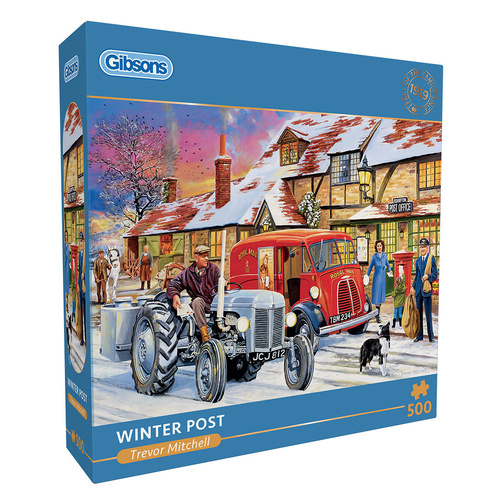 Gibsons Winter Post by Trevor Mitchell Jigsaw Puzzle 500 Pieces