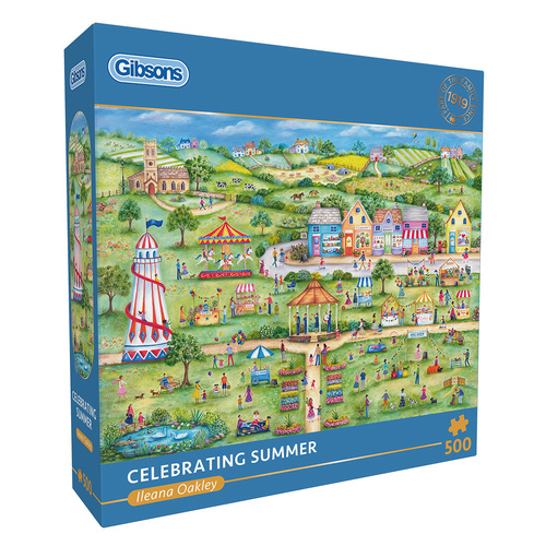 Gibsons Celebrating Summer Jigsaw Puzzle 500 Pieces