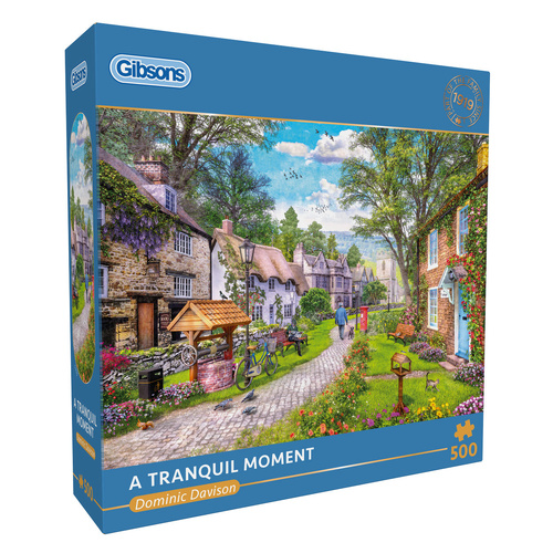 Gibsons A Tranquil Moment by Dominic Davison Jigsaw Puzzle 500 Pieces