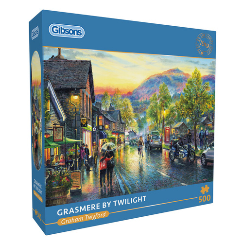 Gibsons Grasmere by Twilight by Graham Twyford Jigsaw Puzzle 500 Pieces