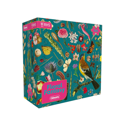 Gibsons RHS Floral Fantasy Jigsaw Puzzle 500 Pieces (GIB034462)