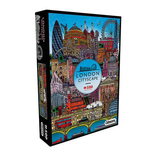 Gibsons London Cityscape Jigsaw Puzzle 500 Pieces