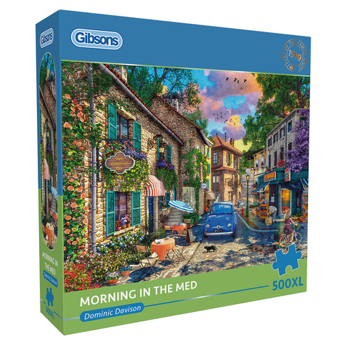 Gibsons Morning in the Med Jigsaw Puzzle XL 500 Pieces