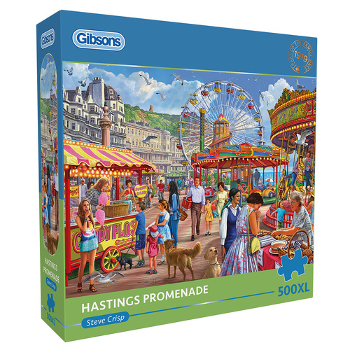 Gibsons Hastings Promenade Jigsaw Puzzle XL 500 Pieces