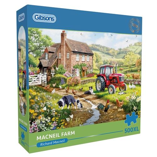 Gibsons Macneil Farm Jigsaw Puzzle XL 500 Pieces