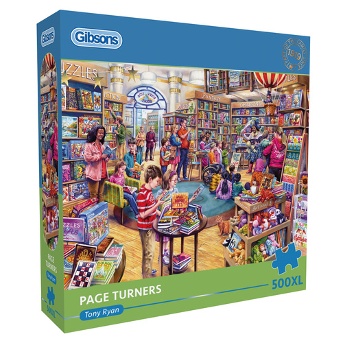 Gibsons Page Turners by Tony Ryan Jigsaw Puzzle XL 500 Pieces