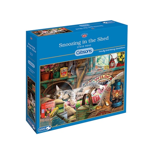 Snoozing in The Shed Steve Read 1000pcs (GIB062489)