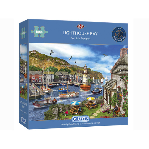 Gibsons Lighthouse Bay Jigsaw Puzzle 1000 Pieces (GIB062854)