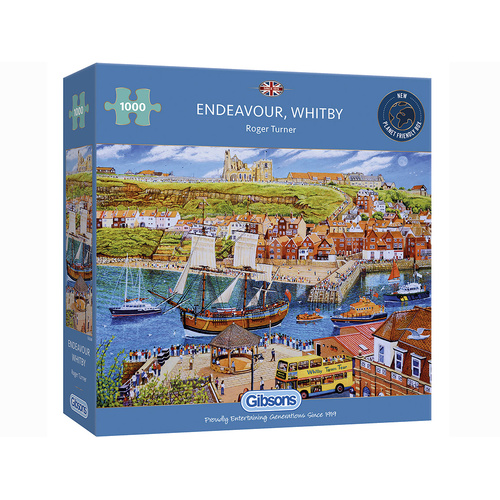 Gibsons Endeavour Whitby Jigsaw Puzzle 1000 Pieces (GIB062861)