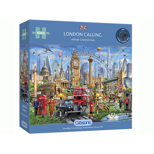 Gibsons London Calling Jigsaw Puzzle 1000 Pieces (GIB062946)