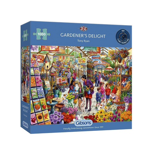Gibsons Gardeners Delight Jigsaw Puzzle 1000 Pieces (GIB063059)