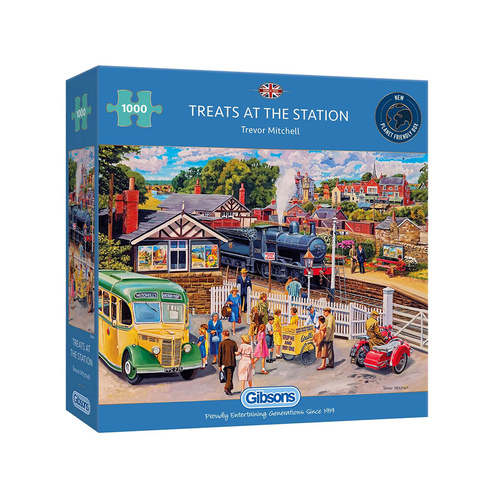 Gibsons Treats at the Station Jigsaw Puzzle 1000 Pieces (GIB063417)